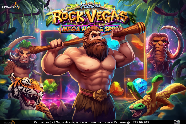 Fabulous Rock Vegas Mega Hold & Spin – Slot Prasejarah